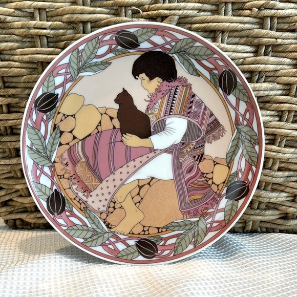 UNICEF “Children of the World” plate collection #6 MEXICO- 1982 - Picture 1 of 9